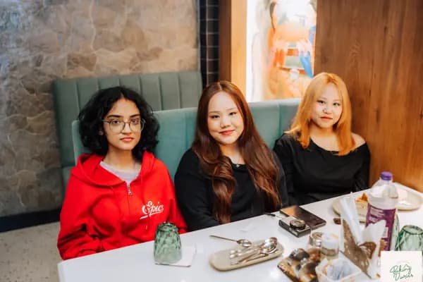 Evening at Cafe