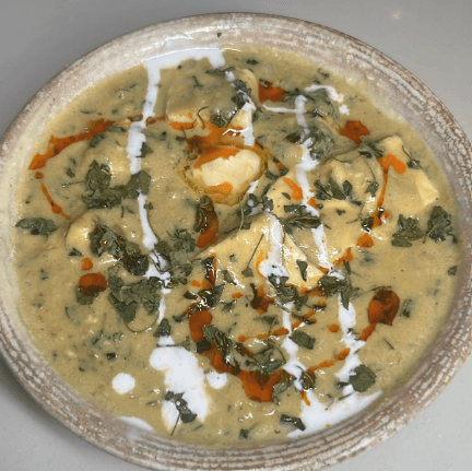 Methi malai panner